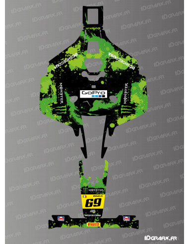 Sticker Monster Edition (Verde) - Mammotion LUBA 2