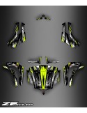 Kit decoration Black/Yellow Edition - Idgrafix - CF Moto ZForce 800