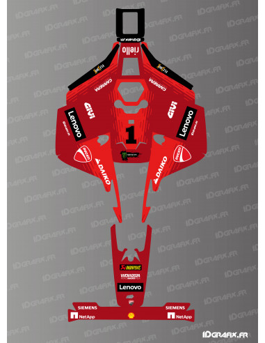 Ducati Moto GP Edition Aufkleber - Mammotion LUBA 2 X Rasenmäherroboter - Idgrafix