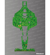 Pegatina Lawn Edition - Robot cortacésped Mammotion LUBA 2 X - Idgrafix