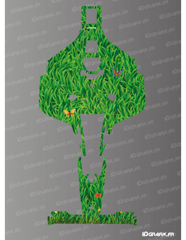 Rasenaufkleber-Edition - Mammotion LUBA 2 X Rasenmähroboter - Idgrafix