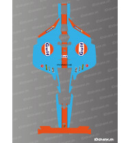 Sticker Gulf Edition - Mammotion LUBA 2 X mowing robot - Idgrafix