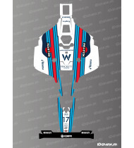 Martini F1 Edition Sticker - Mammotion LUBA 2 X Lawnmower Robot - Idgrafix