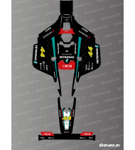 Adhesivo Mercedes F1 Edition - Mammotion LUBA 2 X Cortacésped Robot - Idgrafix