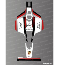 Adhesivo Porsche 911 Turbo Edition - Mammotion LUBA 2 X Robot cortacésped - Idgrafix