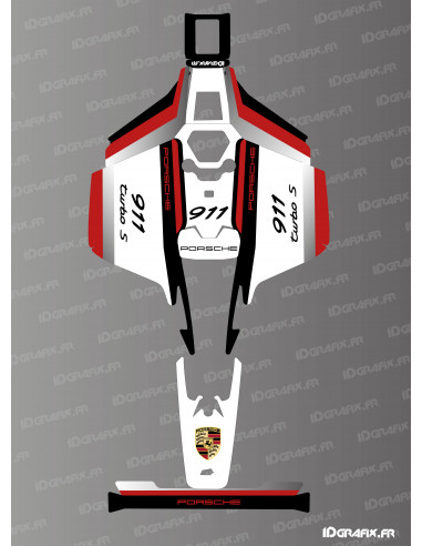 Pegatina Porsche 911 Turbo Edition - Mammotion LUBA 2
