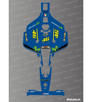 Rossi Moto GP Edition Sticker - Mammotion LUBA 2 X Lawnmower Robot - Idgrafix