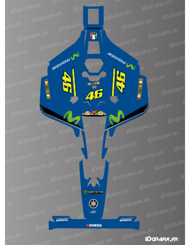 Pegatina Rossi Moto GP Edition - Mammotion LUBA 2 X Robot cortacésped - Idgrafix