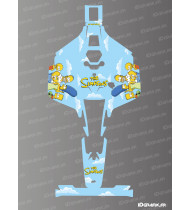 Pegatina de la edición Simpson - Robot cortacésped Mammotion LUBA 2 X - Idgrafix