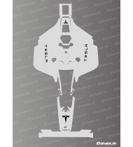 Adhesiu Tesla Edition (gris) - robot tallagespa Mammotion LUBA 2 X - Idgrafix
