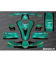 Kit gràfic Aston Martin F1 Edition per Karting TonyKart - OTK M11 - Idgrafix