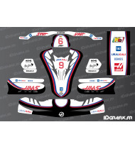 Kit gràfic Haas F1 Edition per Karting TonyKart - OTK M11 - Idgrafix