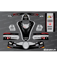 Kit grafiche Audi Le Mans Edition per Karting TonyKart - OTK M11 - Idgrafix