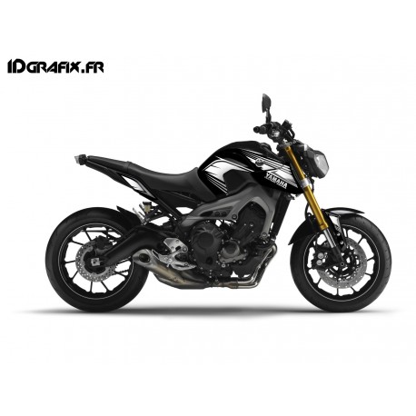 Kit décoration Racing gris- IDgrafix - Yamaha MT-09 (jusqu'à 2016)