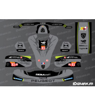 Kit gràfic Peugeot Le Mans Edition per Karting TonyKart - OTK M11 - Idgrafix