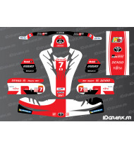 Kit grafiche Toyota Le Mans Edition per Karting TonyKart - OTK M11 - Idgrafix
