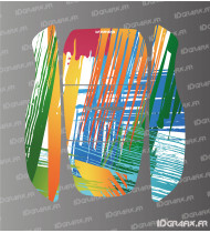 Sticker Color Edition - Honda Miimo HRM 1000-1500-2500 robotic mower - Idgrafix