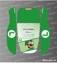 Pegatinas de la edición Luigi - Cortadora de césped robótica Honda Miimo HRM 1000-1500-2500 - Idgrafix