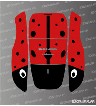 Edición Beetle de pegatinas: robot cortacésped Honda Miimo HRM 1000-1500-2500 - Idgrafix