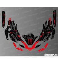 Kit de decoración Monster Full Edition (rojo) - Idgrafix - CF Moto ZForce Sport - Idgrafix