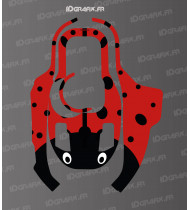 Pegatina Beetle Edition - Robot cortacésped KRESS KR 120E / KR 121E / KR 122E - Idgrafix