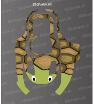 Pegatina Turtle Edition - Robot cortacésped KRESS KR 120E / KR 121E / KR 122E - Idgrafix