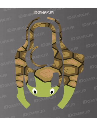 Pegatina Turtle Edition - Robot cortacésped KRESS KR 120E / KR 121E / KR 122E - Idgrafix