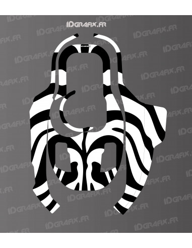 Pegatina Zebre Edition - Robot cortacésped KRESS KR 120E / KR 121E / KR 122E - Idgrafix
