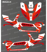 Kit de decoració Monster Edition (Blanc/Vermell) - Idgrafix - Segway Villain SX10 - Idgrafix