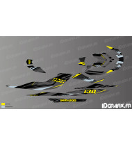 Race Edition Decoration Kit (Black/Yellow) for Seadoo RXP-X 260 / 300 - Idgrafix