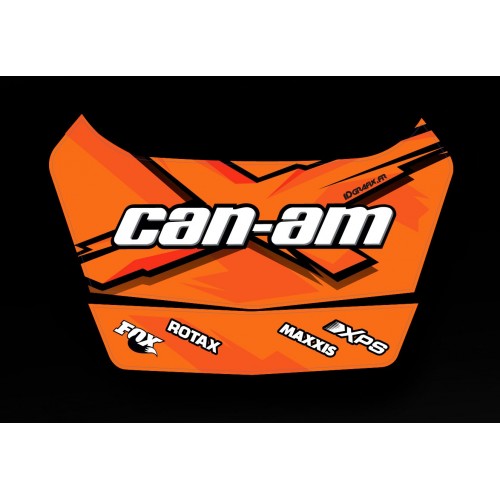 Kit décoration X Team 1 Can Am - coffre origine BRP-idgrafix