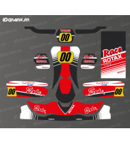 Kit de decoración Factory Edition (Rojo) para Karting CRG - SODI - KG 508 - Idgrafix