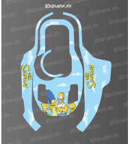 Pegatinas Simpsons Edition - Cortacésped robótico KRESS KR 120E / KR 121E / KR 122E - Idgrafix