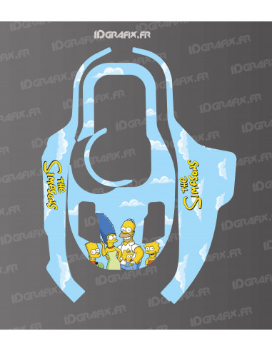 Pegatinas Simpsons Edition - Cortacésped robótico KRESS KR 120E / KR 121E / KR 122E - Idgrafix