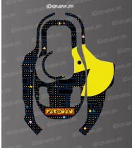 Pegatina de la edición PacMan - Robot cortacésped KRESS KR 120E / KR 121E / KR 122E - Idgrafix