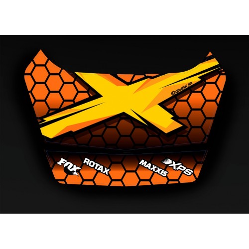 Kit decoration X Team 3 Can Am 2015 - safety deposit box BRP - IDgrafix