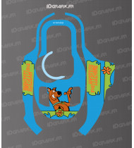 Pegatina de la edición Scoobydoo - Robot cortacésped KRESS KR 120E / KR 121E / KR 122E - Idgrafix