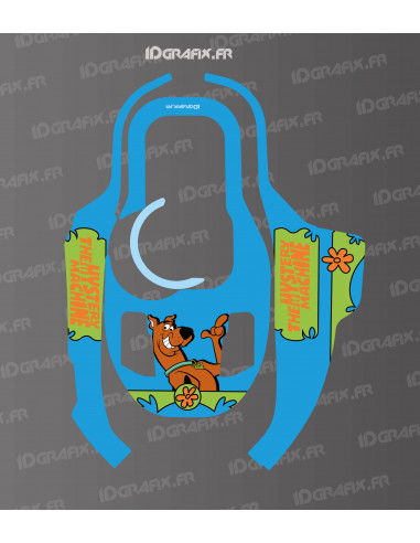 Pegatina de la edición Scoobydoo - Robot cortacésped KRESS KR 120E / KR 121E / KR 122E - Idgrafix
