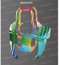 Edición de pegatinas a color - Cortacésped robótico KRESS KR 120E / KR 121E / KR 122E - Idgrafix