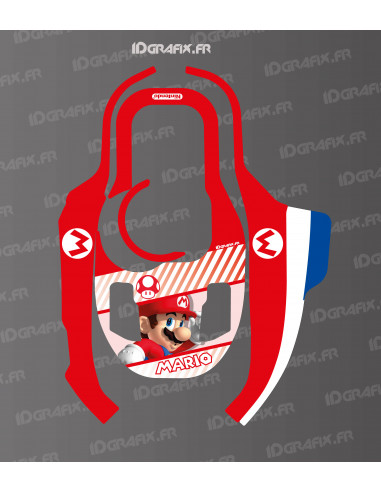 Adesivo Mario Edition - Rasaerba robotizzato KRESS KR 120E / KR 121E / KR 122E - Idgrafix
