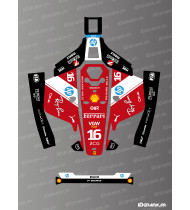 Adesivo F1 Scuderia Leclerc Edition - Robot tagliaerba Mammotion LUBA 1 - Idgrafix
