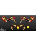 Kit déco A.Bordes Replica  pour YAMAHA 450 YFZ R 2011