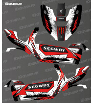 Monster Splash Edition Dekorationsset (Rot) - Idgrafix - Segway Villain SX10