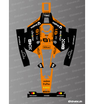 MC Laren F1 Edition Piastri Adesivo - Mammotion LUBA 2 Robot Tosaerba - Idgrafix