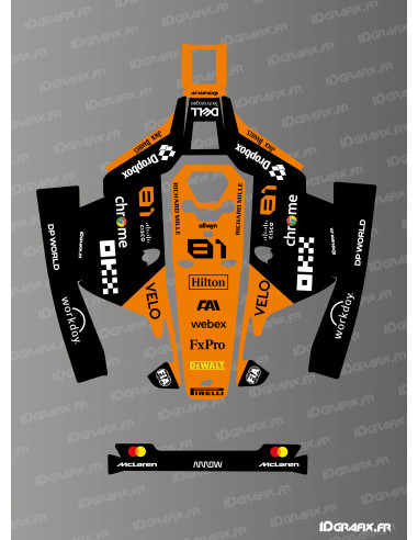 Adhesiu MC Laren F1 Edition Piastri - Robot de sega Mammotion LUBA 1 - Idgrafix
