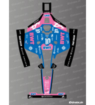 F1 Alpine Edition Aufkleber - Mammotion LUBA 2 Rasenmäherroboter - Idgrafix