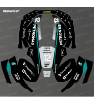 Mercedes F1 Edition Antonelli sticker - Husqvarna AUTOMOWER robotic lawnmower - Idgrafix