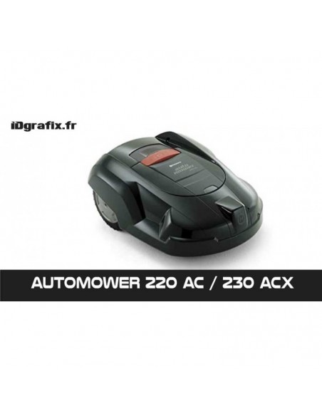 Adhesivo Alpine F1 Edition - Robot cortacésped Husqvarna AUTOMOWER - Idgrafix