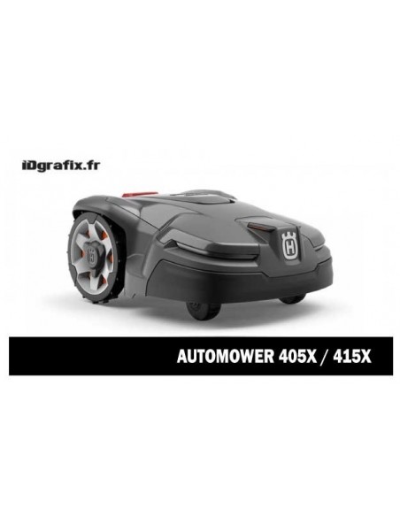 Alpine F1 Edition sticker - Husqvarna AUTOMOWER robotic lawnmower - Idgrafix