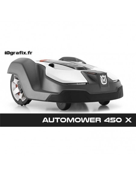 Alpine F1 Edition sticker - Husqvarna AUTOMOWER robotic lawnmower - Idgrafix